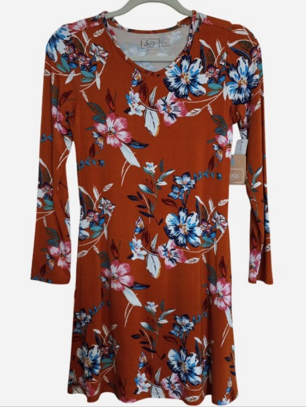 Stitch Fix Bixby Nomad Alyza Floral Long Sleeve Swing Dress